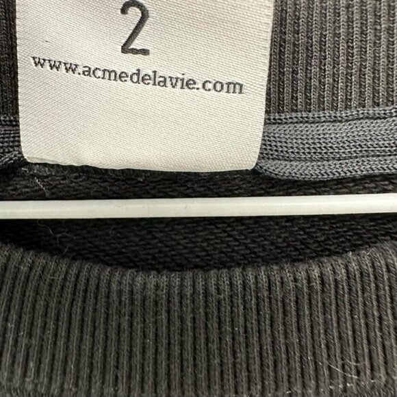 Acme de La Vie ADLV Girl Colorful Painted Hands Crewneck Size Large - Picture 7 of 7